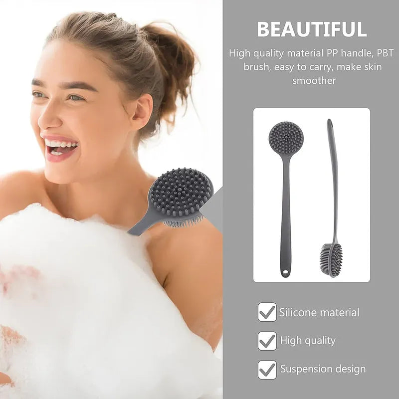 Best long hande silicone back scrubber - bath brushes | 2025 | fast shipping