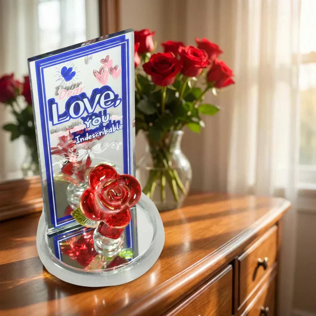 Best lovely rose showpiece - figurines | 2026 | fast shipping