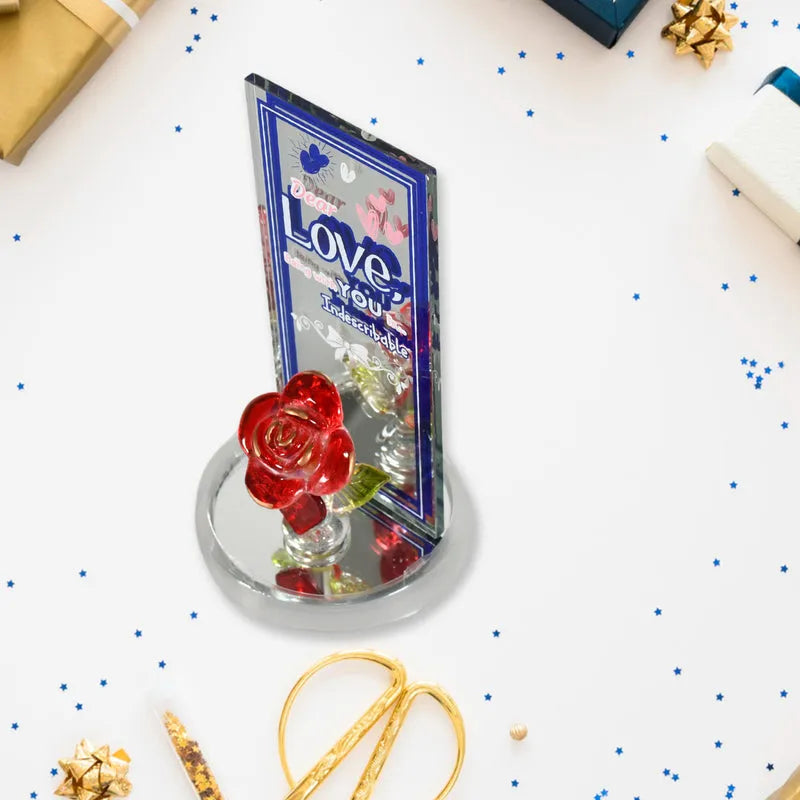 Best lovely rose showpiece - figurines | 2025 | fast shipping