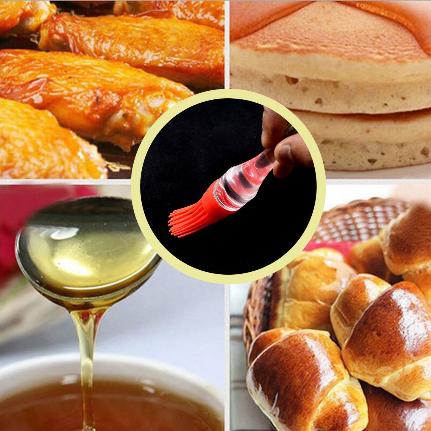 Best silicone oil brush - basting brushes | 2025 | fast shipping