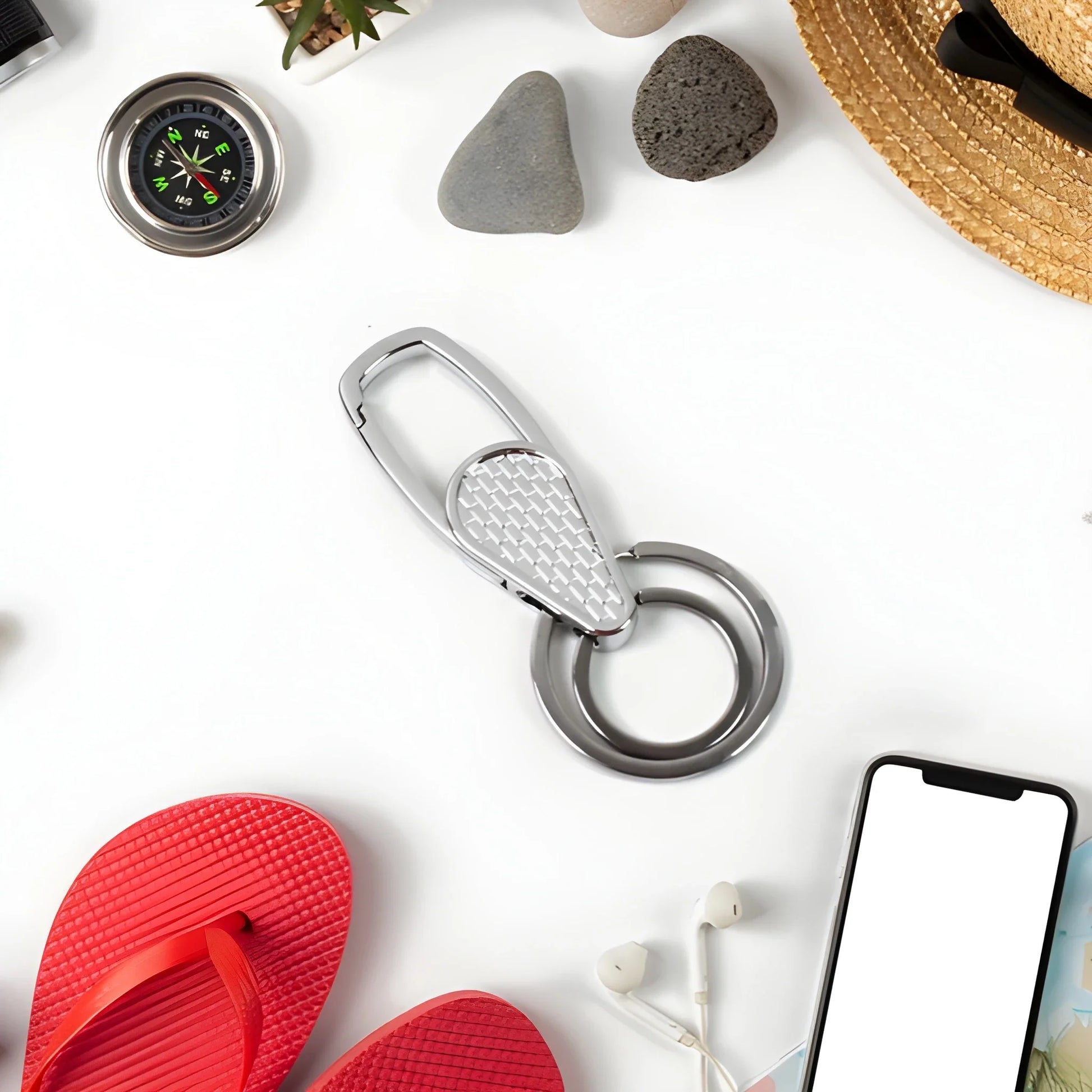 Best luxury stainless steel keychain - keychains | 2025 | fast shipping