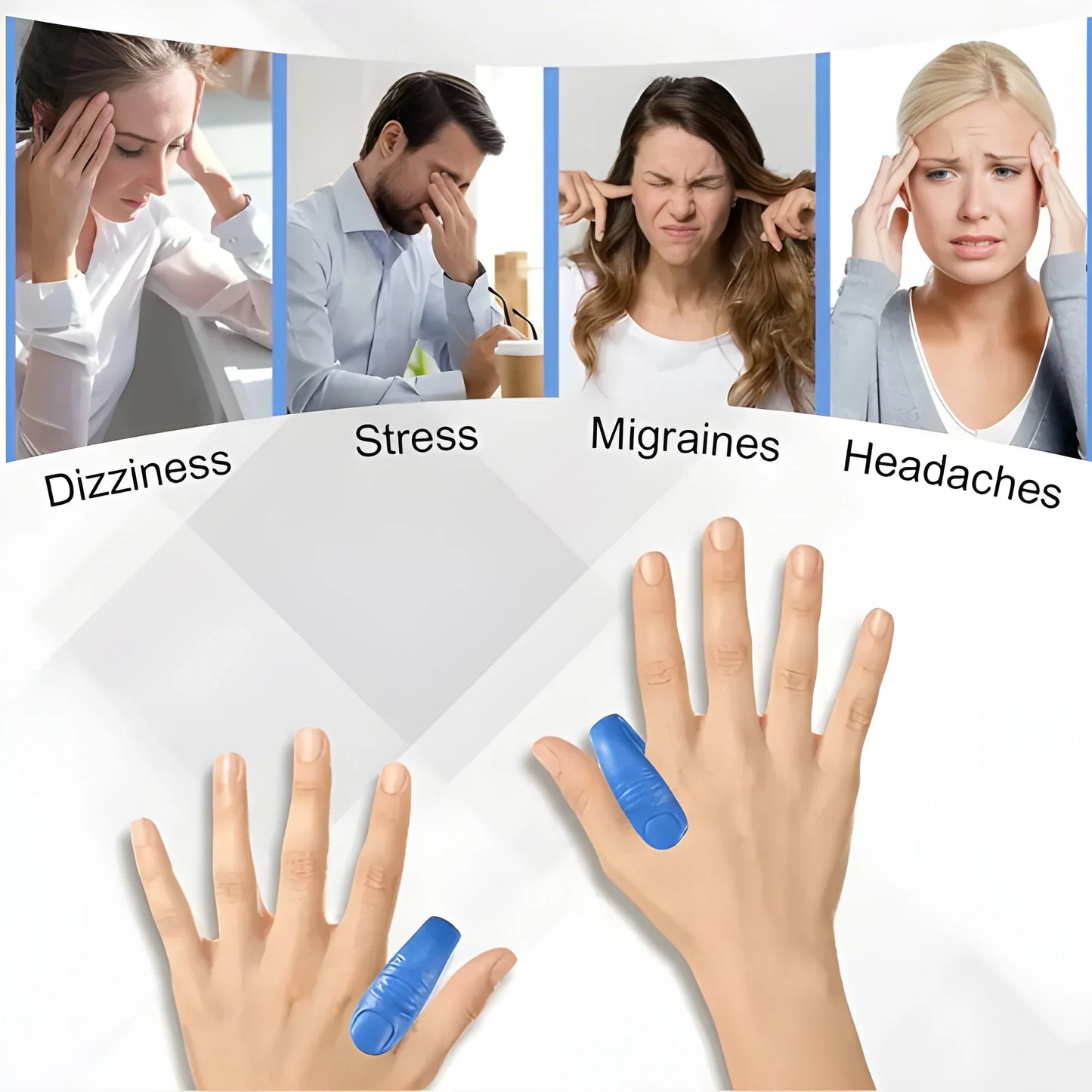 Magnetic Migraine Relief Clip - Health & Personal Care