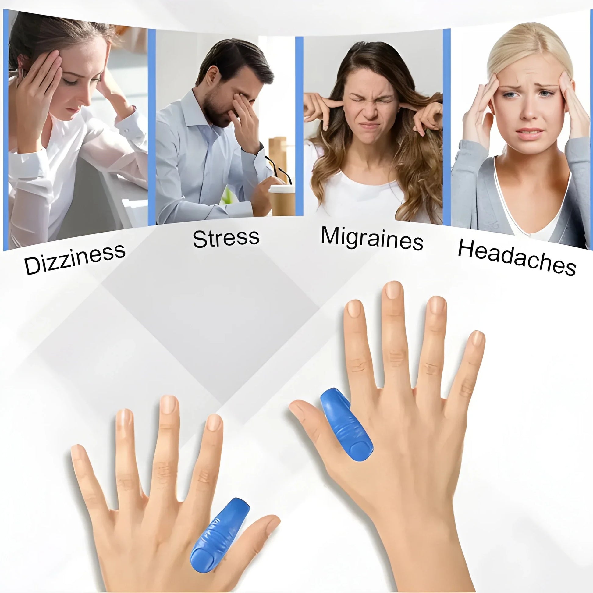 Magnetic Migraine Relief Clip - Health & Personal Care