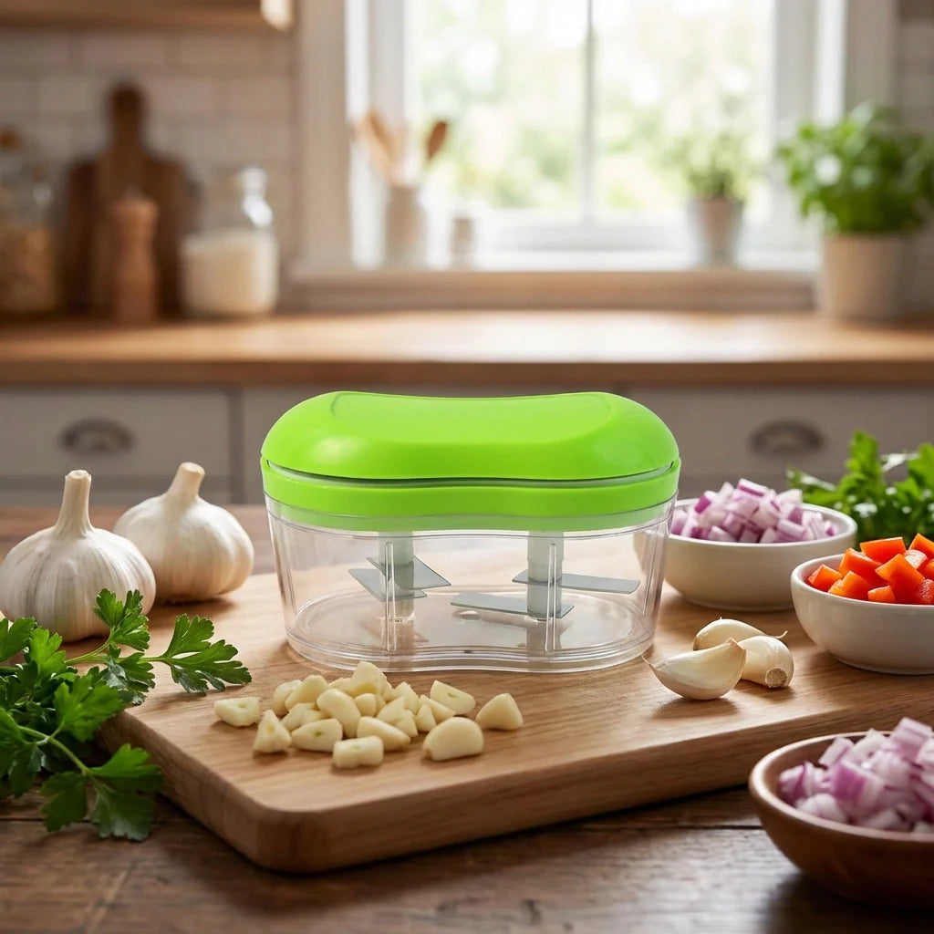 Best manual hand push garlic cutter - kitchen slicers | 2026 | fast shipping