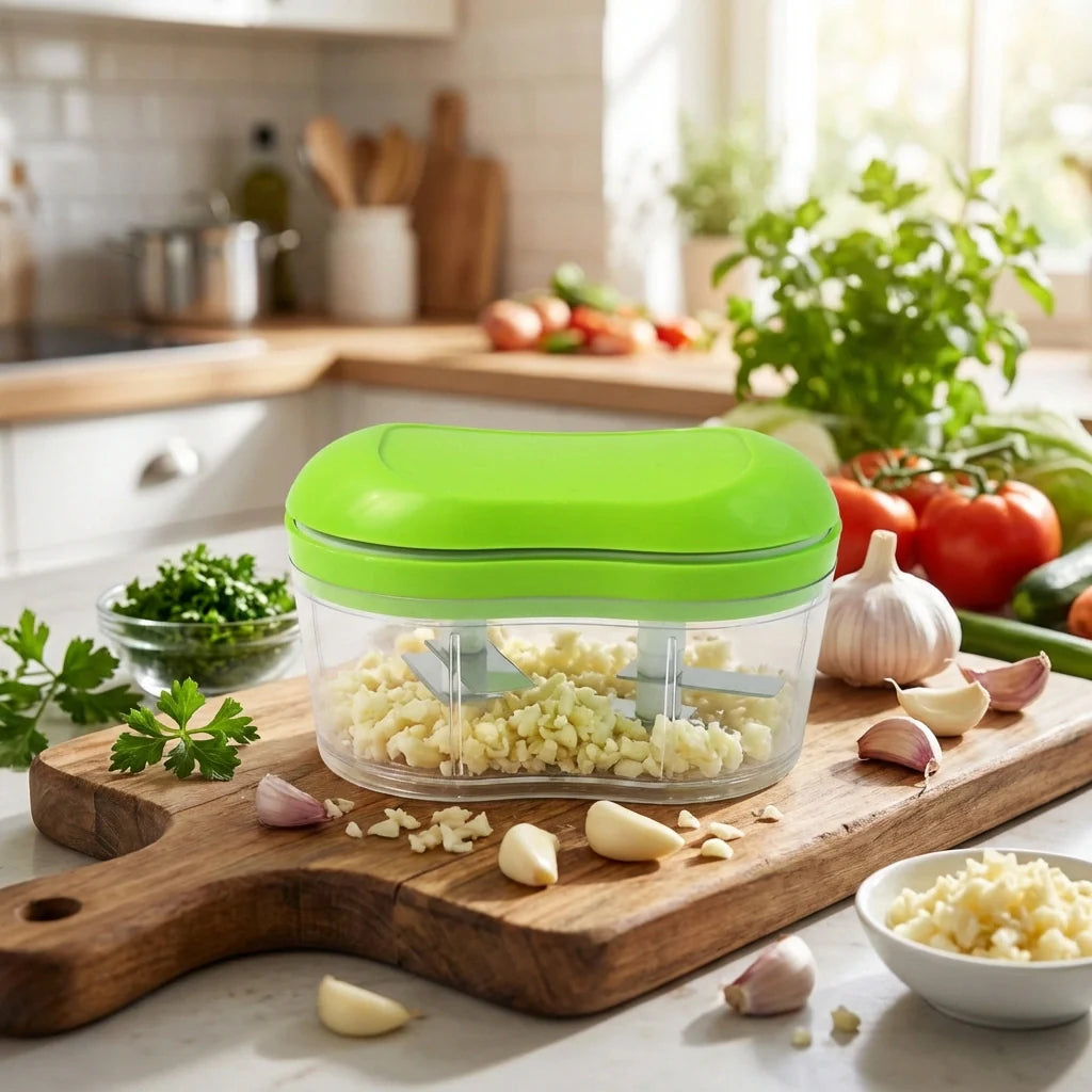 Best manual hand push garlic cutter - kitchen slicers | 2026 | fast shipping