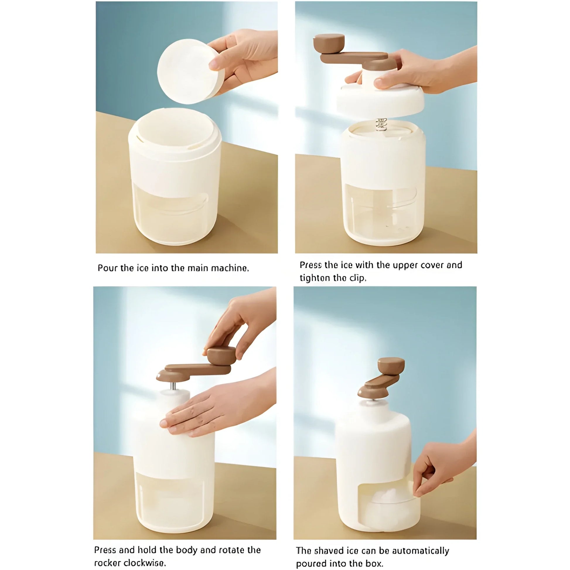 Best manual ice crusher shaver - 2025 | fast shipping