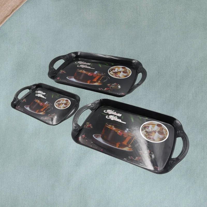 Best melamine serving tray set of 3 - 2025 | fast shipping