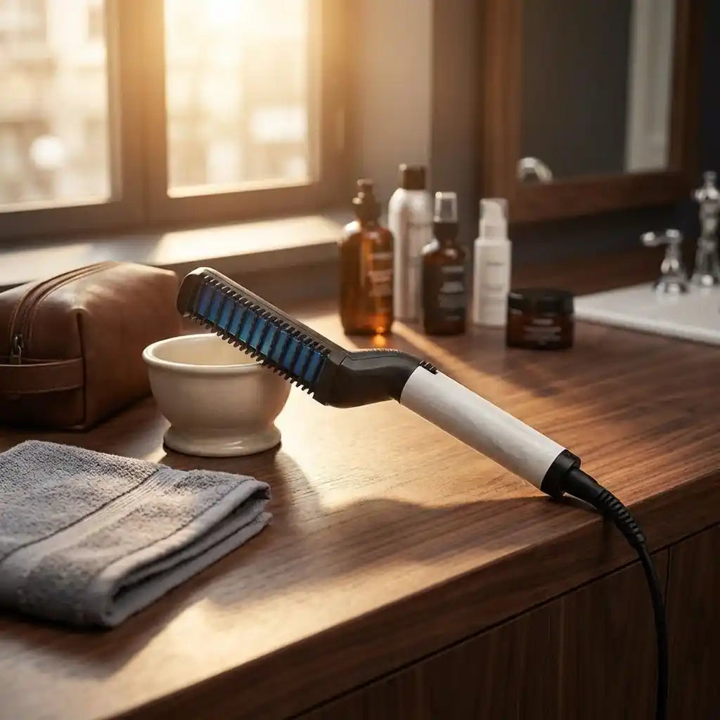 Best mens beard and hair curling straightener - straightening brushes | 2026 | fast shipping