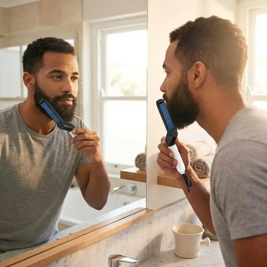 Best mens beard and hair curling straightener - straightening brushes | 2026 | fast shipping