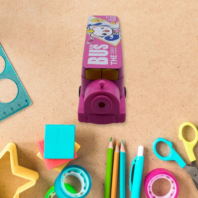 Best metal bus compass pencil box - pen & cases | 2025 | fast shipping