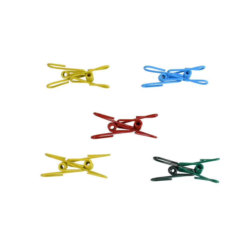 Metal Clothes Pins Clips (5 Pcs Set) - Home Improvement