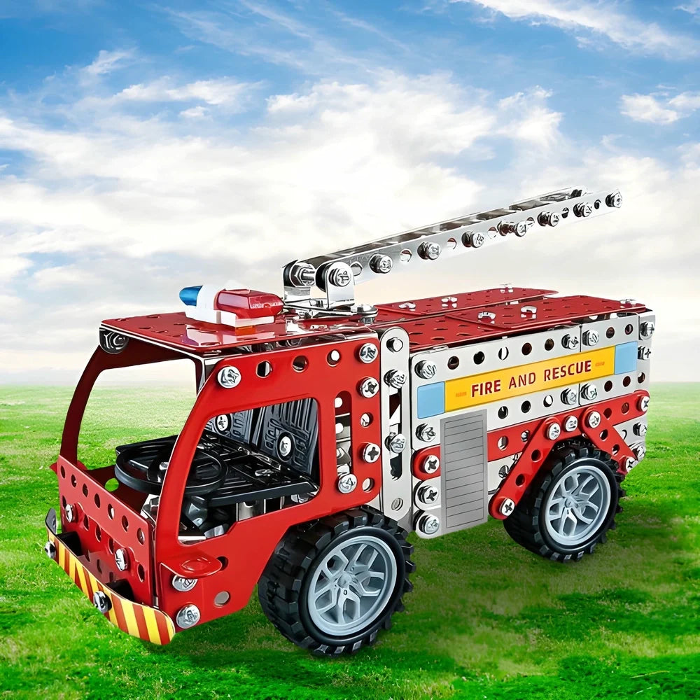 Best metal fire truck building kit - toy cars | 2025 | fast shipping