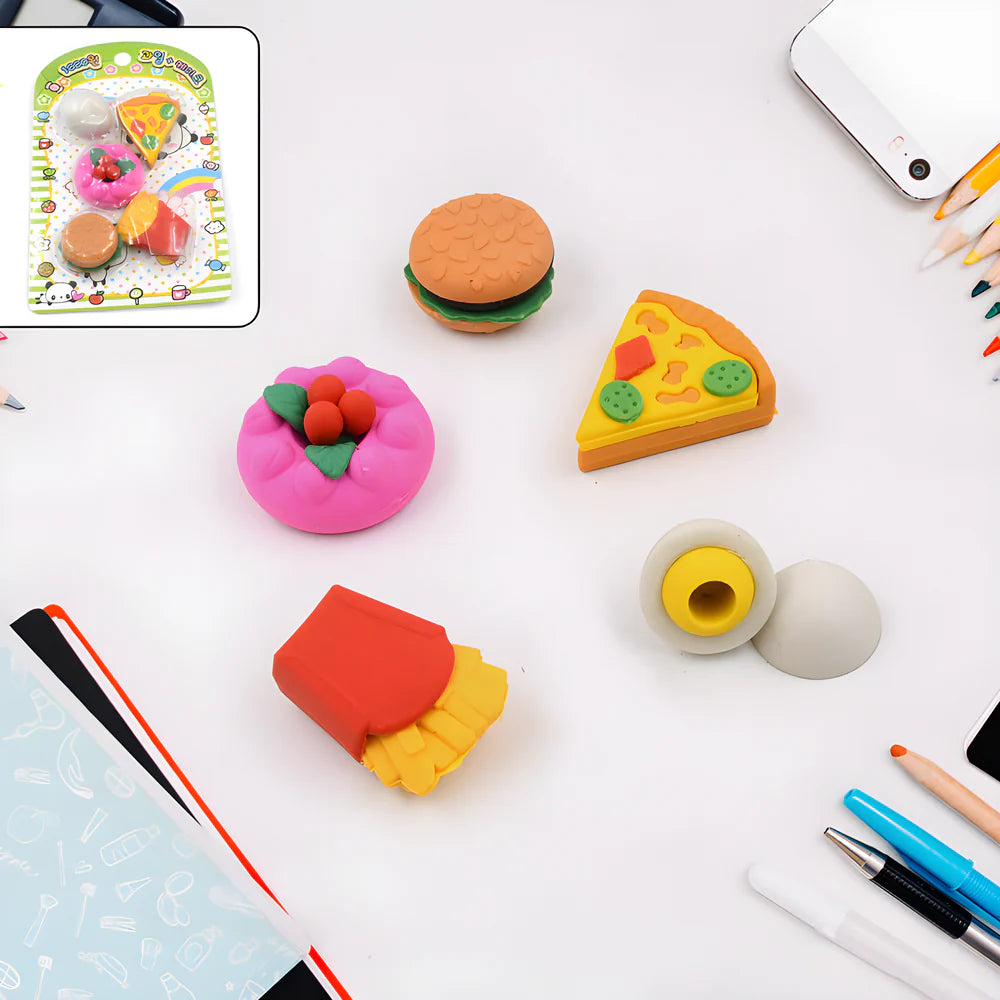 Best mini food shape erasers - standard | 2025 | fast shipping