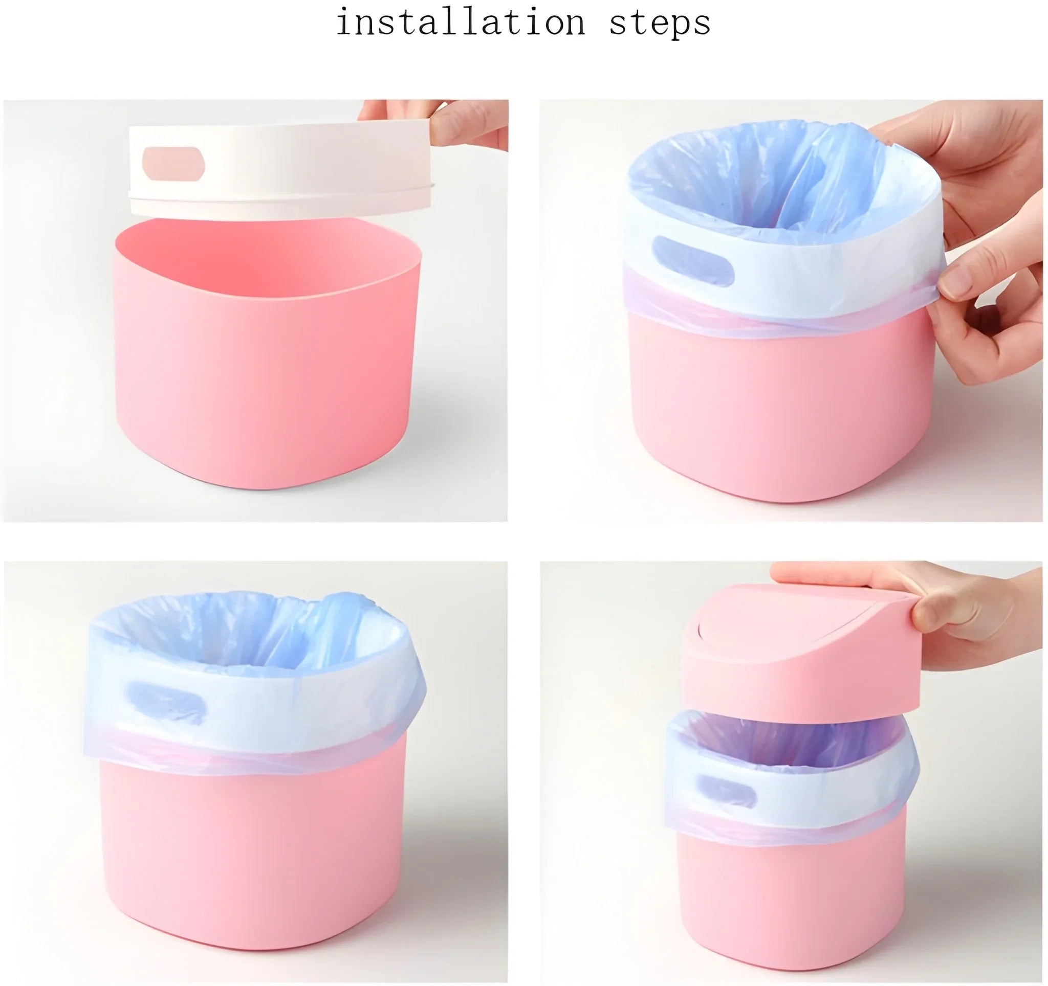 Best mini plastic trash dustbin garbage - home & garden | 2025 | fast shipping