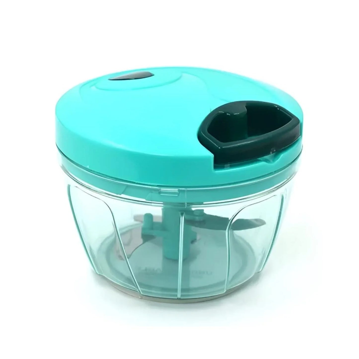 Mini Plastic Vegetable Chopper – 550ml - Home & Kitchen