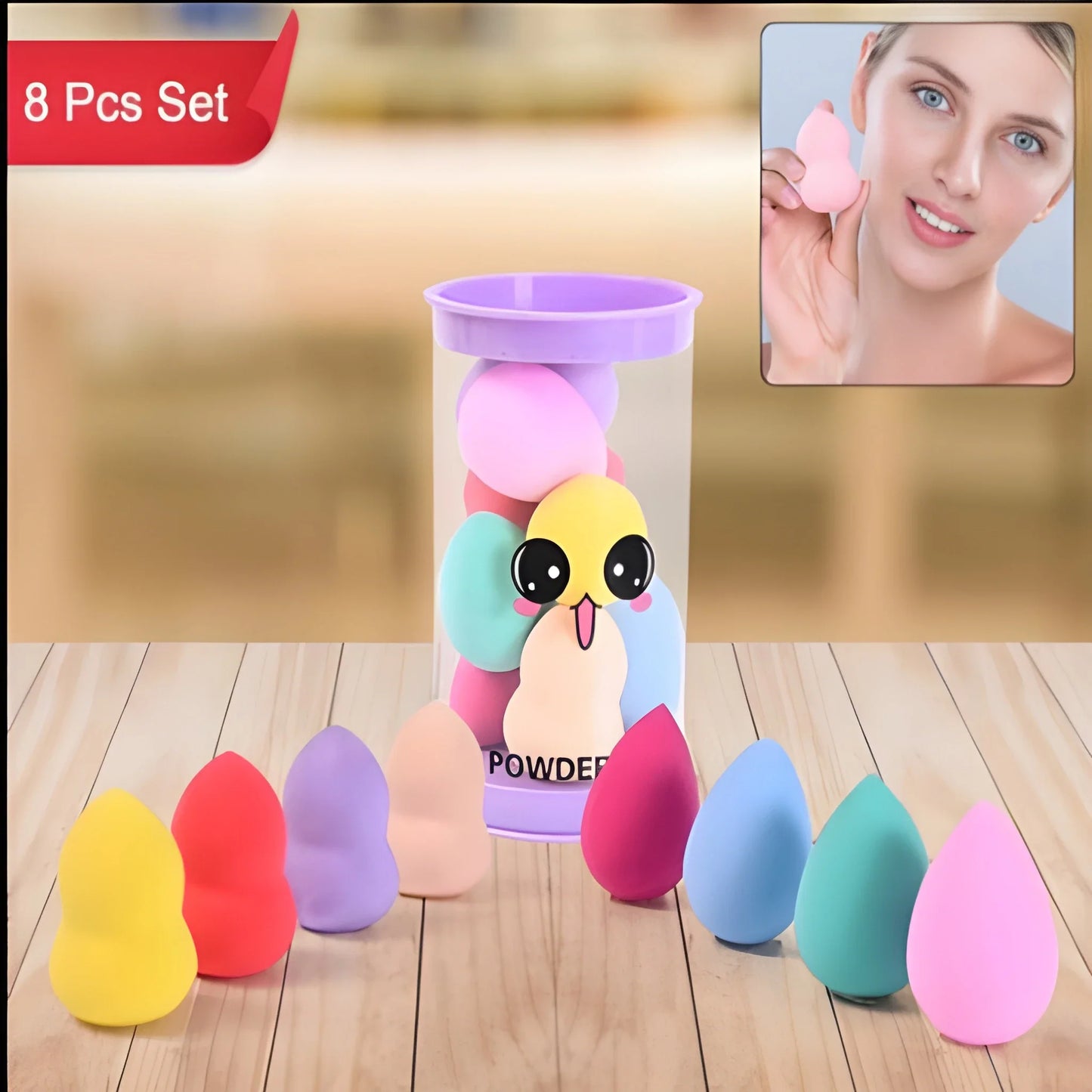 Best mini powder puff set - makeup sponges | 2025 | fast shipping