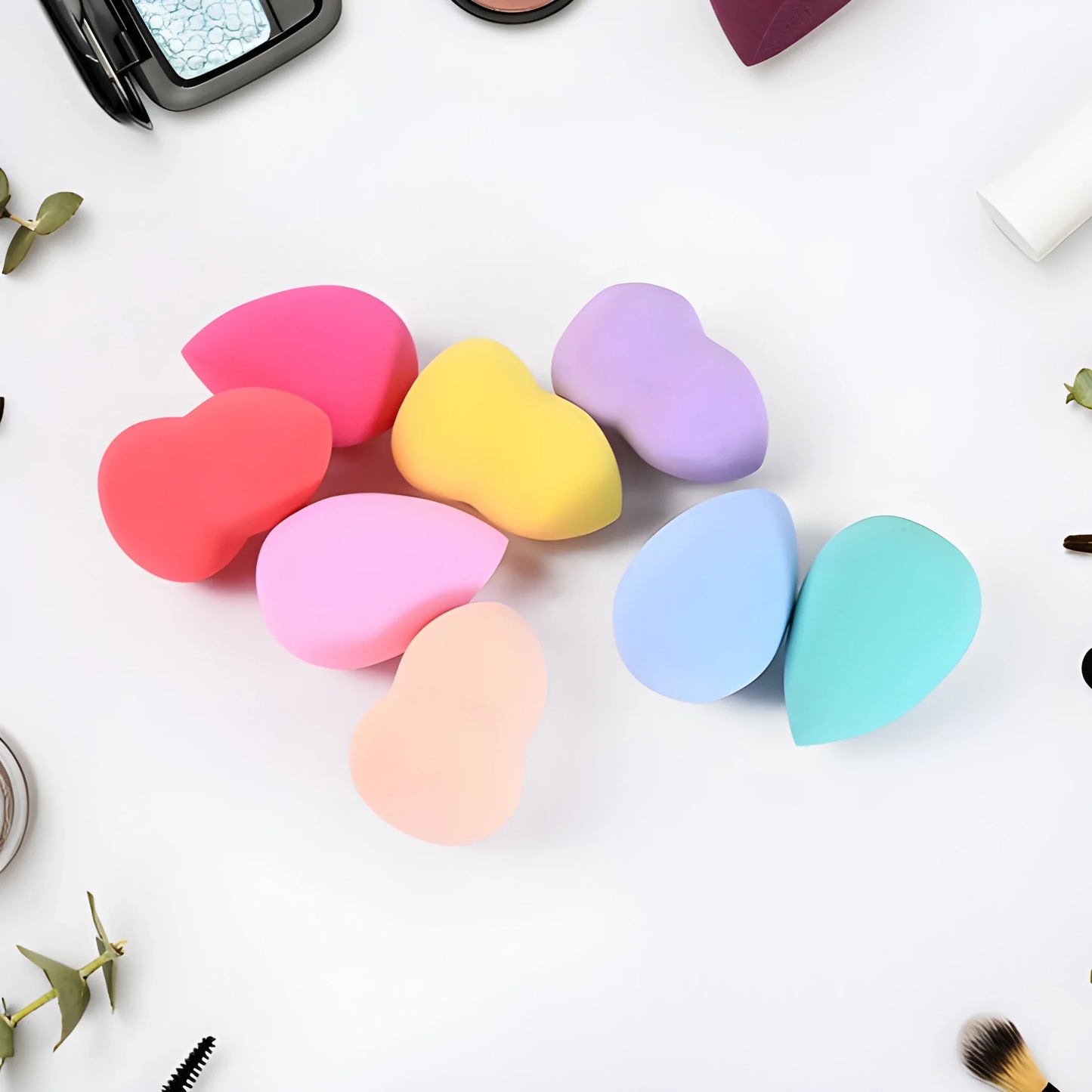 Best mini powder puff set - makeup sponges | 2025 | fast shipping