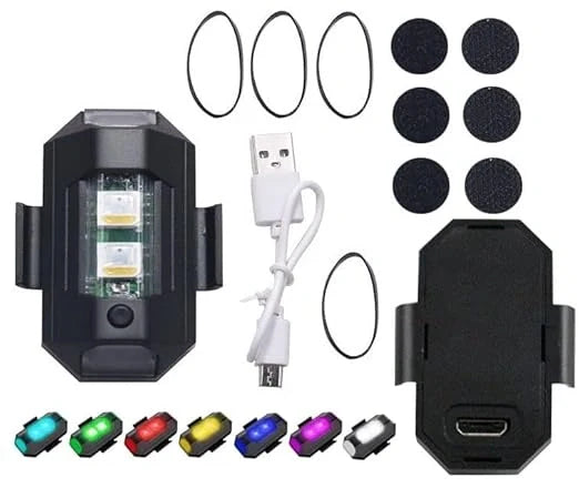 Mini RGB LED Strobe Light – 1 Pc - Automotive