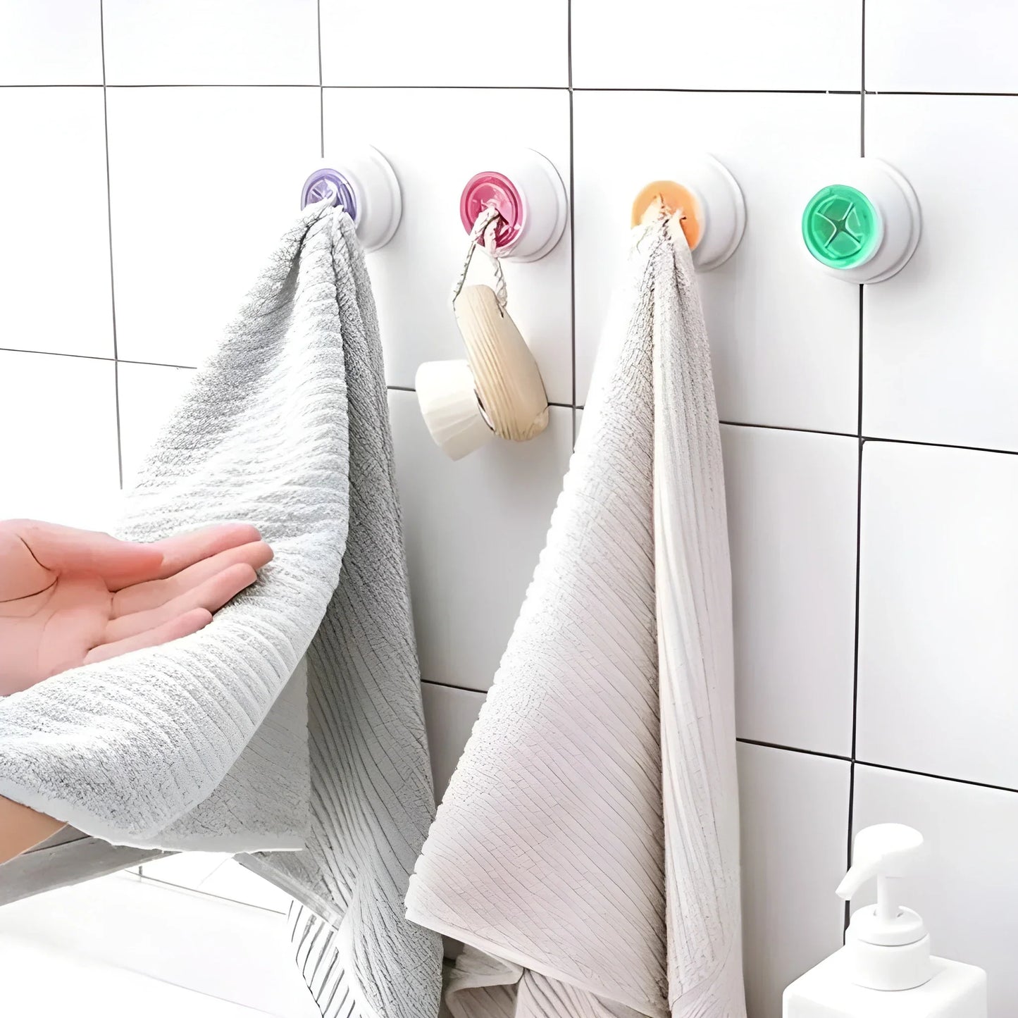 Mini Space-Saving Towel Holder - Home Improvement