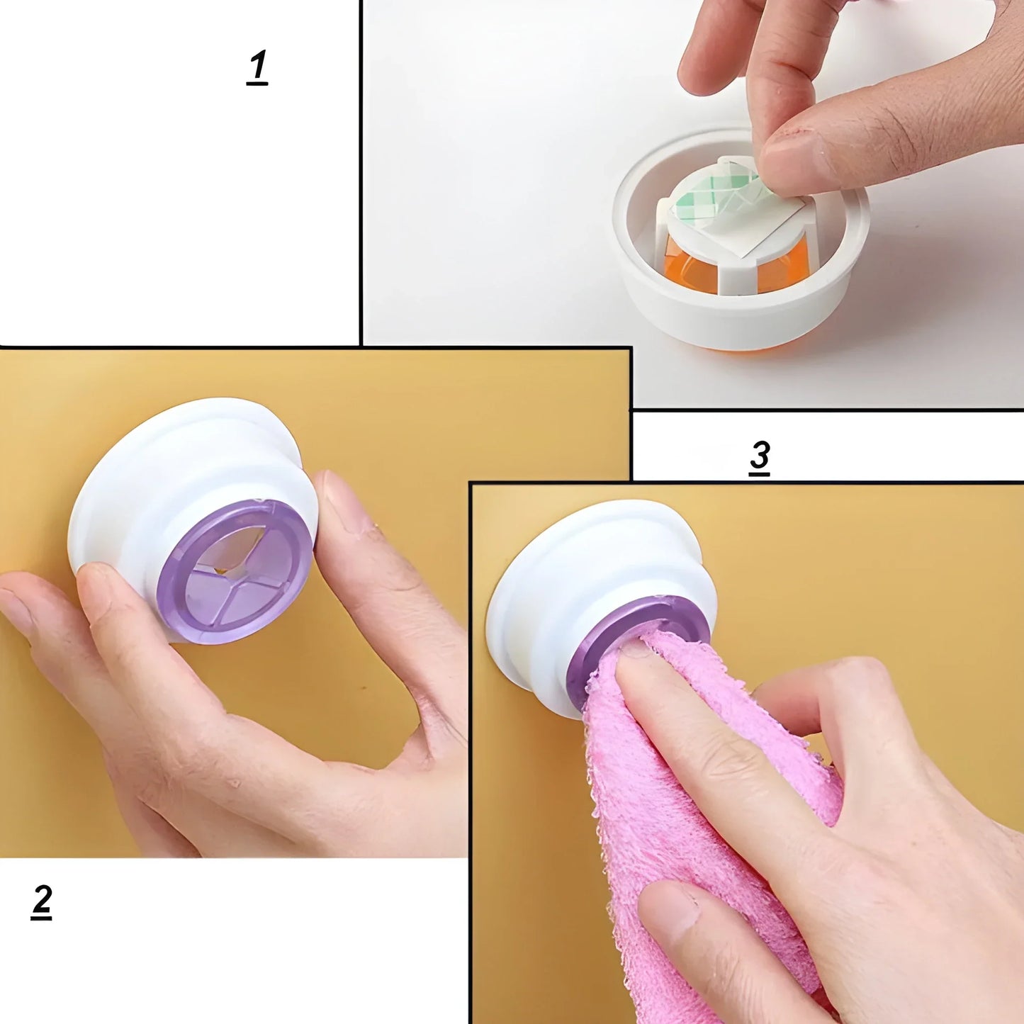 Mini Space-Saving Towel Holder - Home Improvement