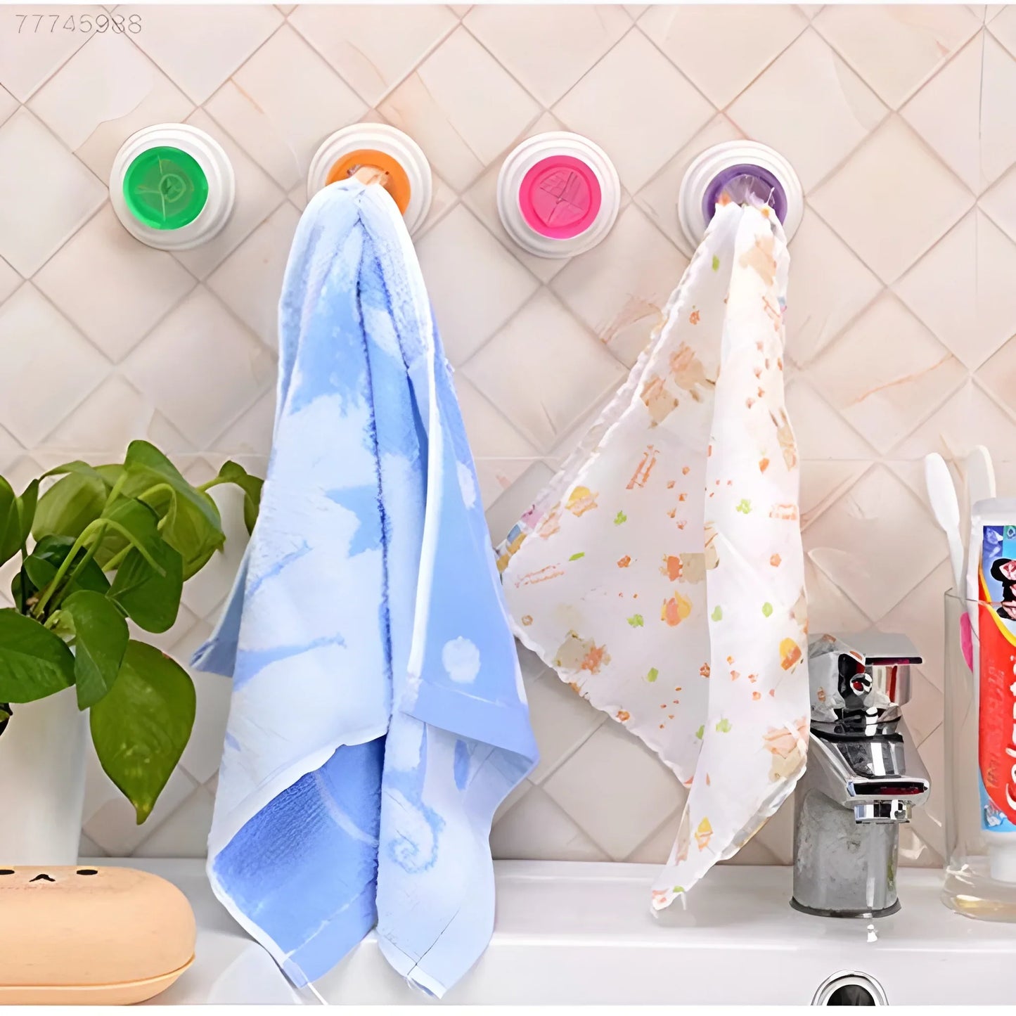 Mini Space-Saving Towel Holder - Home Improvement