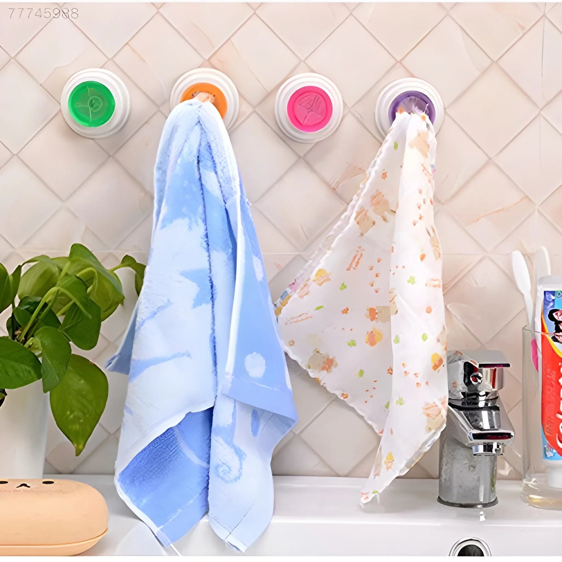Mini Space-Saving Towel Holder - Home Improvement