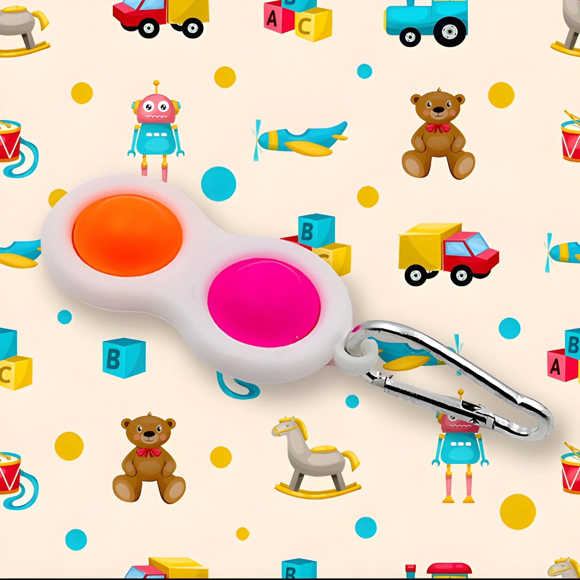 Mini Stress Relief Keychain - Automotive