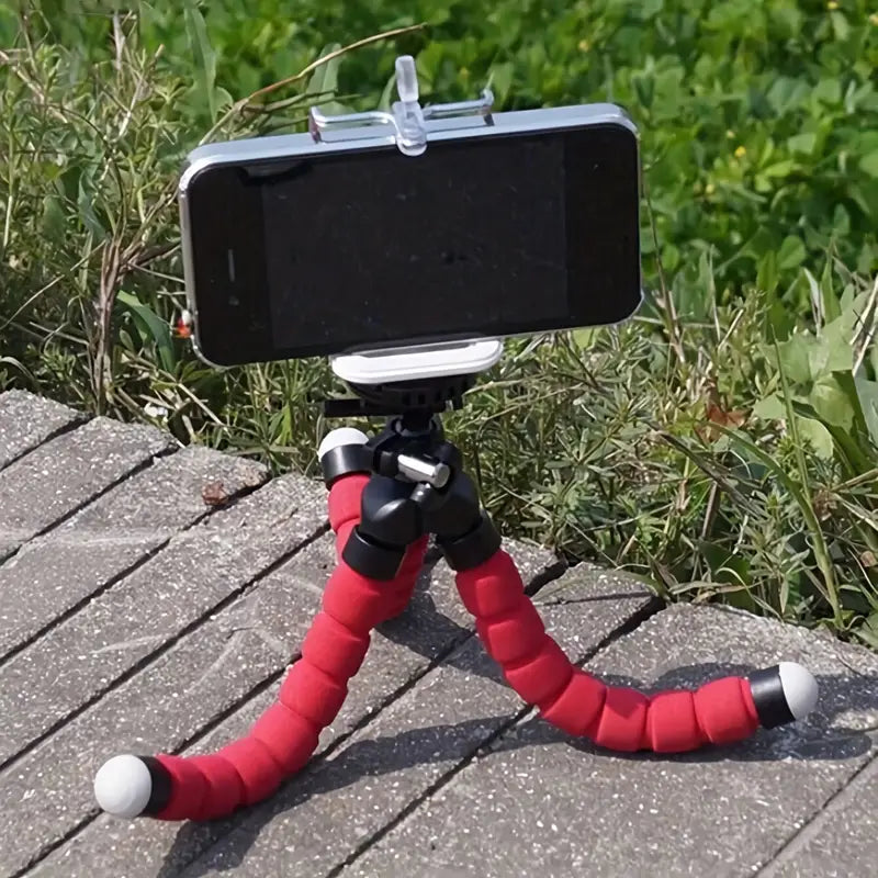 Mini Tripod Flexible Stand (1 Pc) - Mobile Accessories