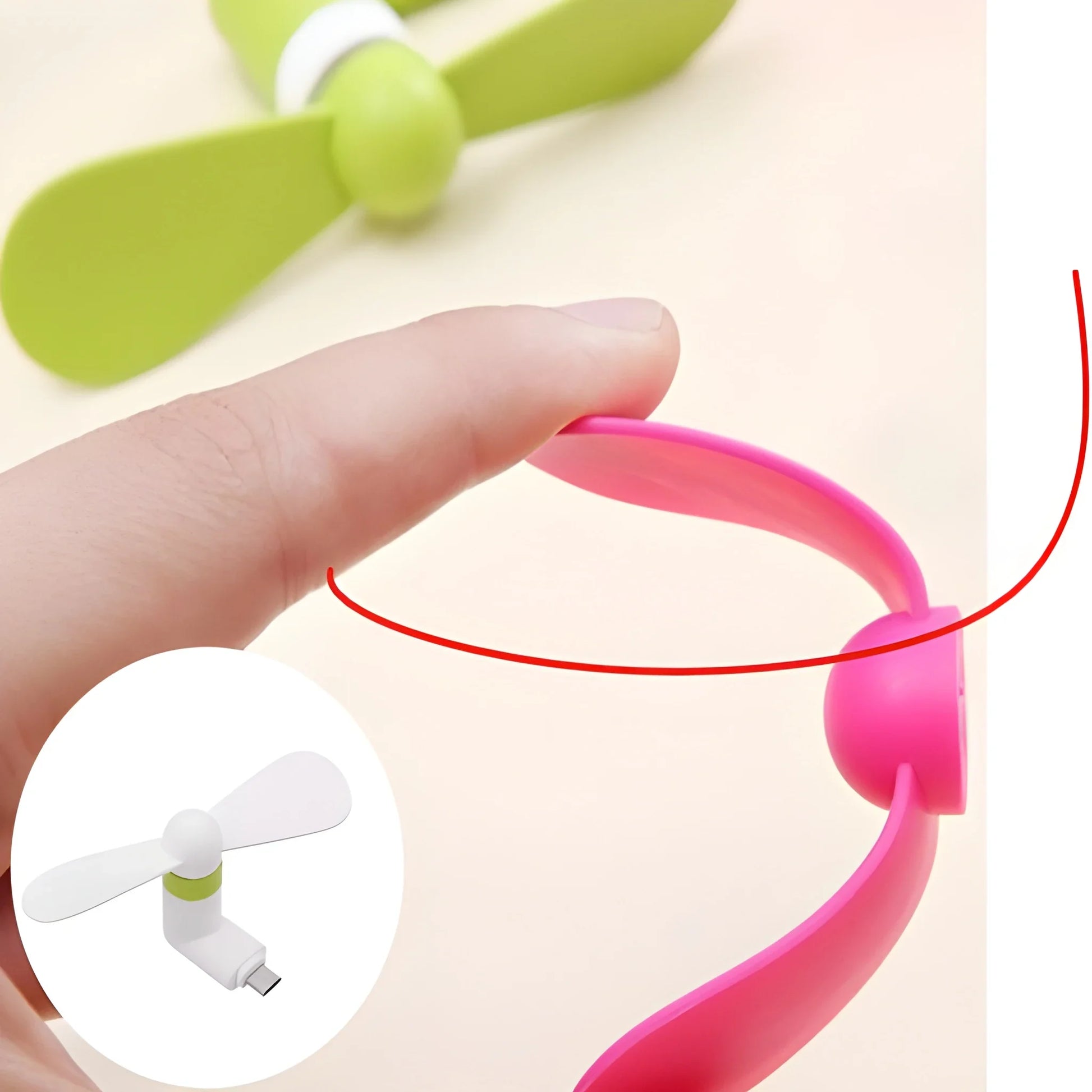 Mini USB Cooling Fan - Computers & Accessories