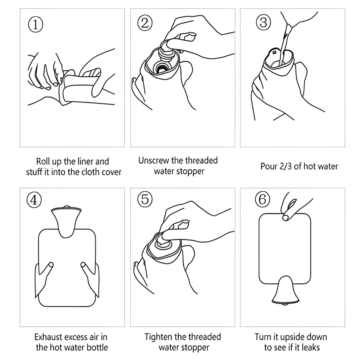 Mix Design Printed Small Hot Water Bag - Health & Personal Care