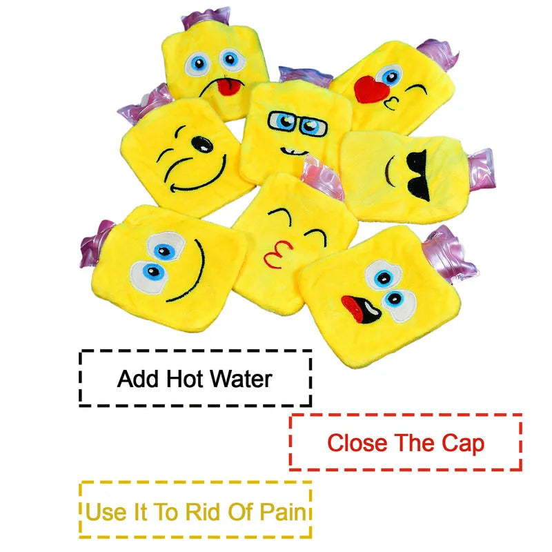 Mix Emoji Designs Small Hot Water Bag - Health Care