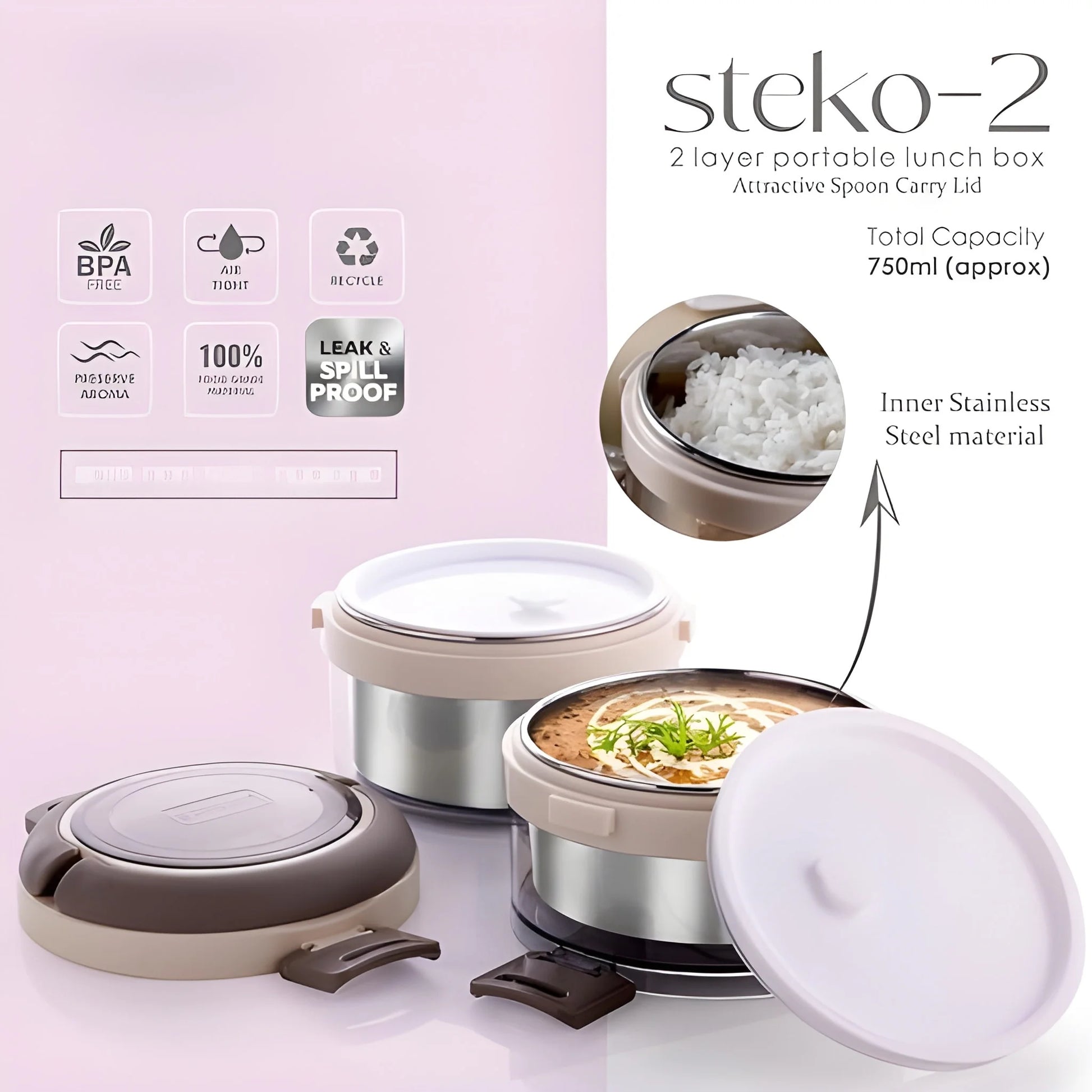 Best ganesh cresta food insulated airtight leak-proof lunch box - home & garden | 2025 | fast shipping