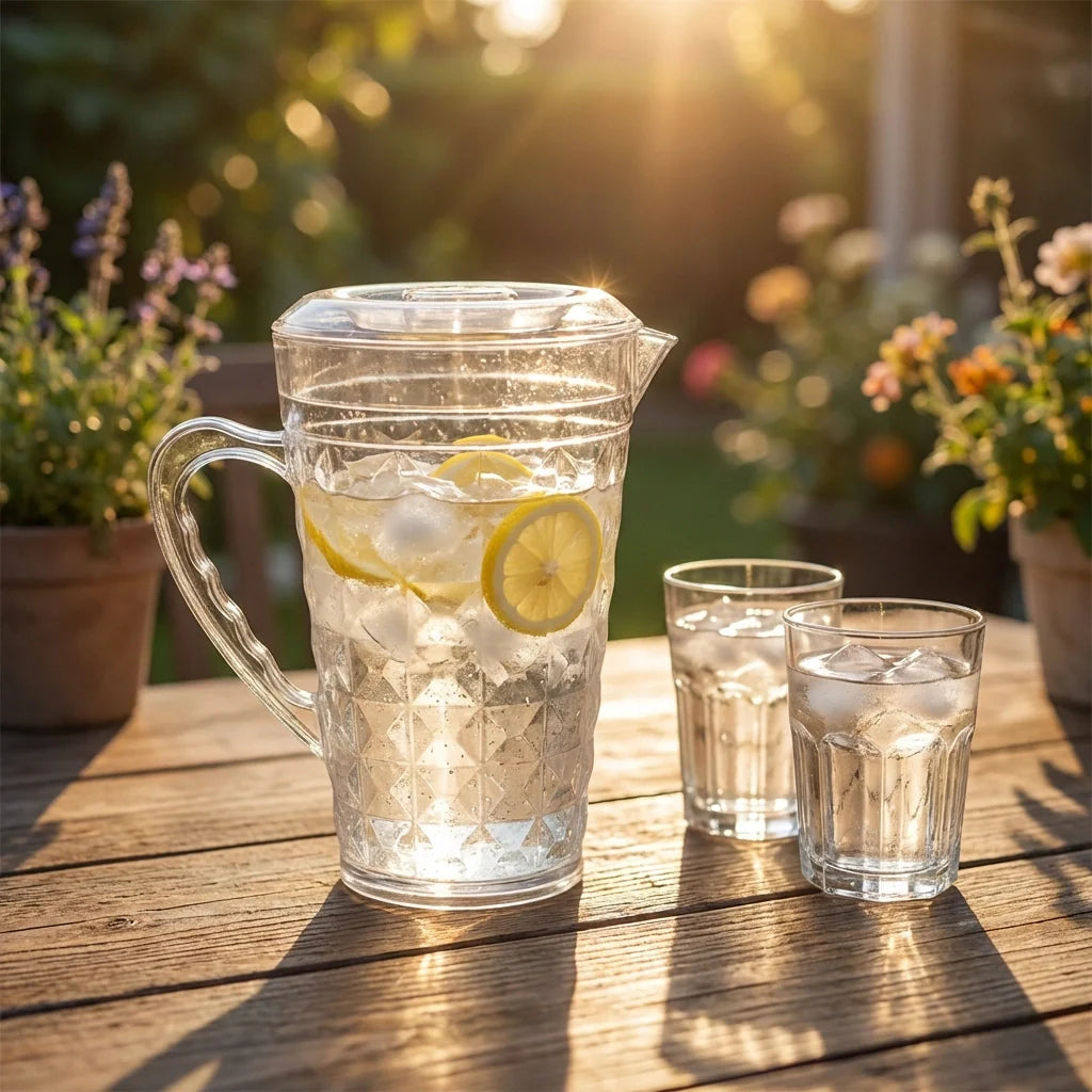 Best mocktail plastic jug with lid - serving pitchers & carafes | 2026 | fast shipping