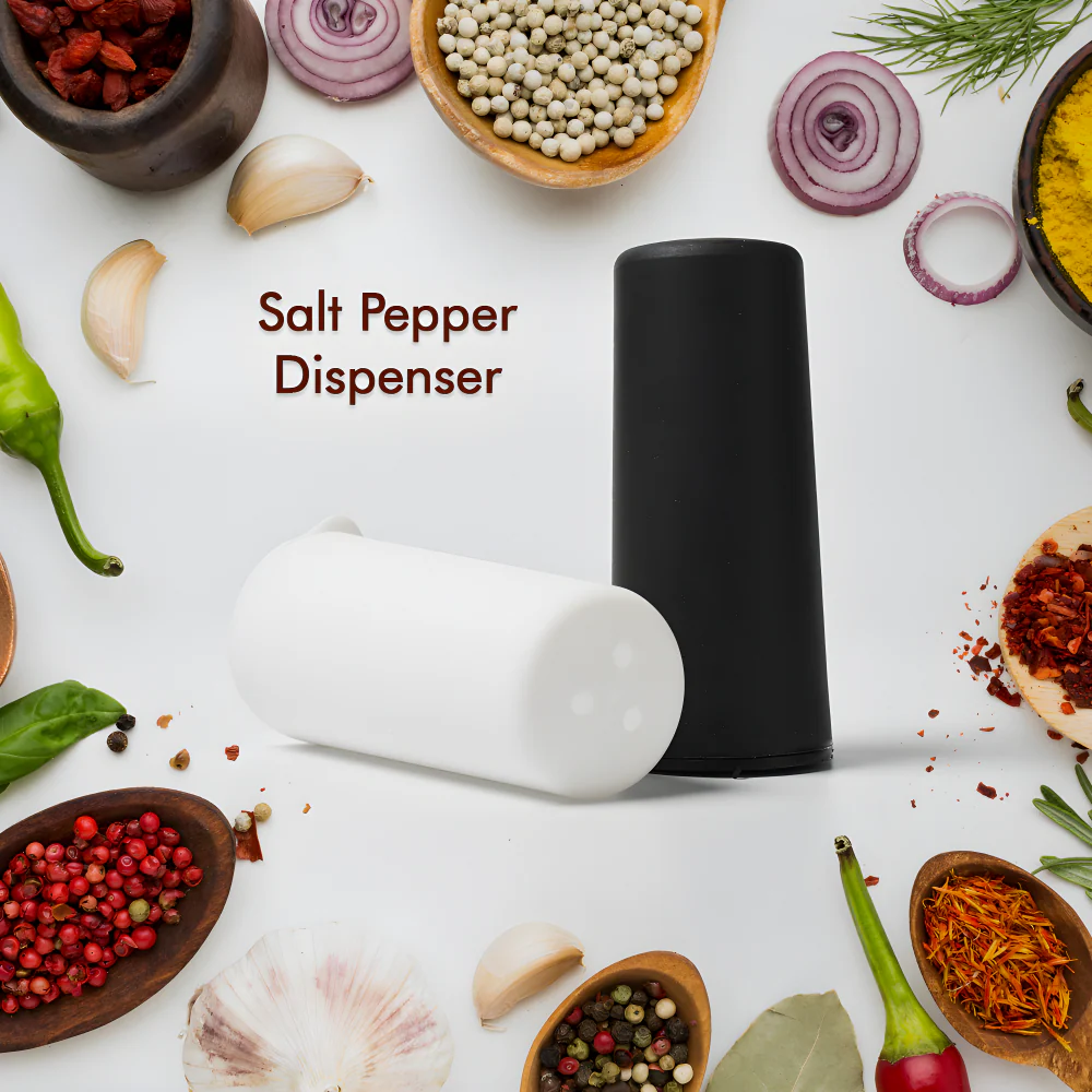 Modern Salt Pepper Dispensers - Home & Kitchen