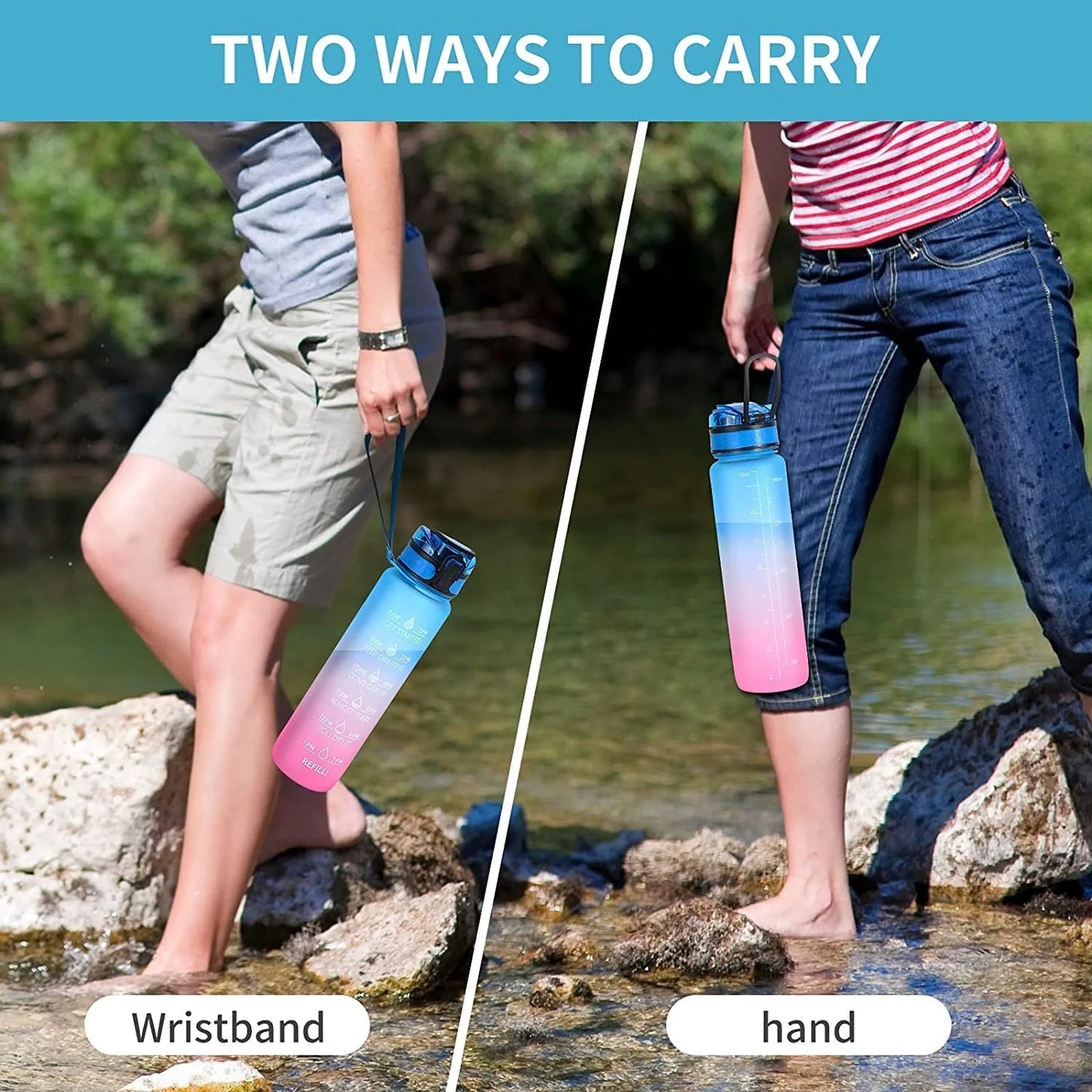 Best motivational water bottle - bottles | 2025 | fast shipping