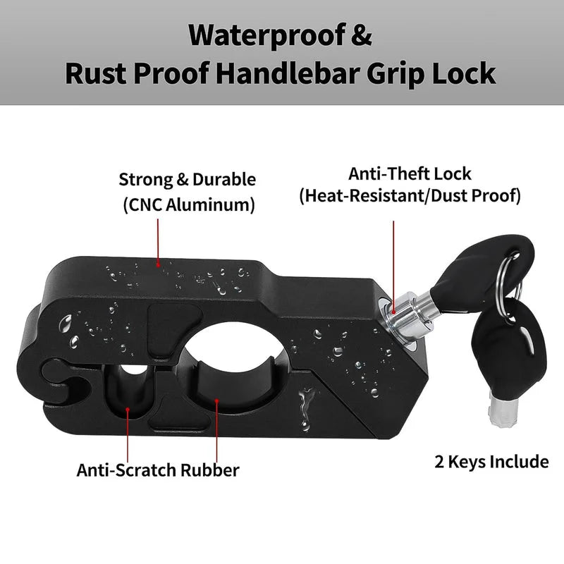 Best motorcycle grip lock - alarms & locks | 2025 | fast shipping
