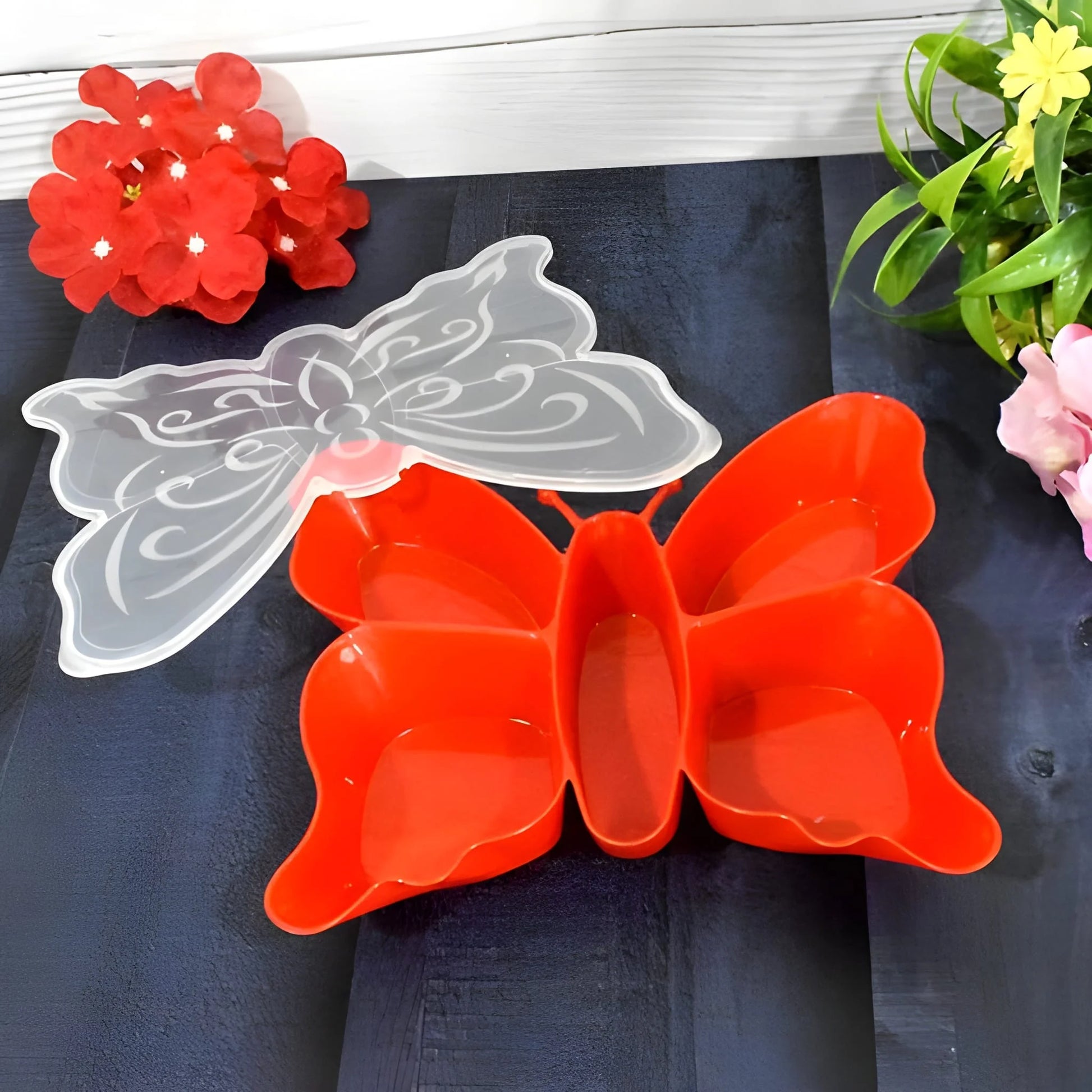 Best 5 compartment multipurpose butterfly plastic tray - home & garden | 2025 | fast shipping