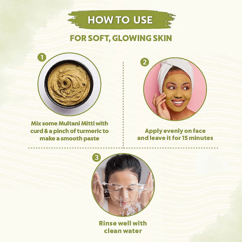 Multani Mitti Face Pack - Health & Beauty