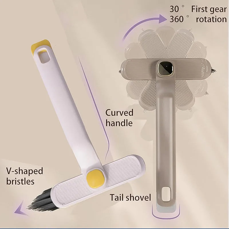 Multi-function 360 Rotating Crevice Floor Cleaning Brush (1 Pc) - Hardware Fittings