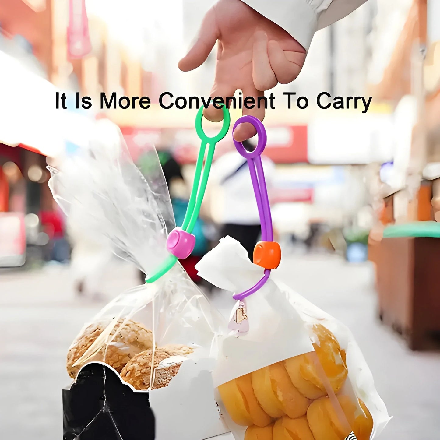 Multi-Purpose TPE Bag Clip - Home & Kitchen