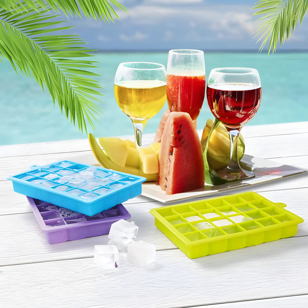 Best multicolour silicone ice tray - cube trays | 2025 | fast shipping