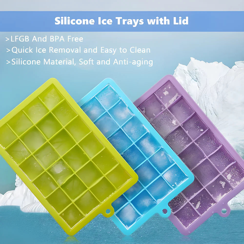 Best multicolour silicone ice tray - cube trays | 2025 | fast shipping