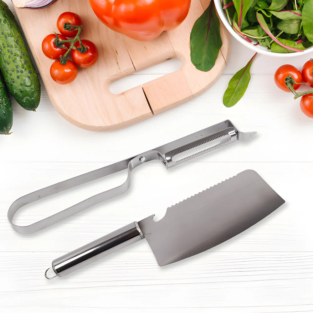 Best multifunctional steel peeler set - kitchen utensil sets | 2025 | fast shipping