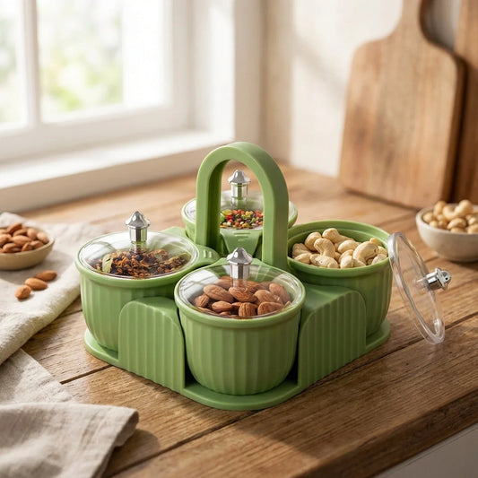 Best multipurpose dryfruit jar set (4 pc set) - food storage containers | 2026 | fast shipping