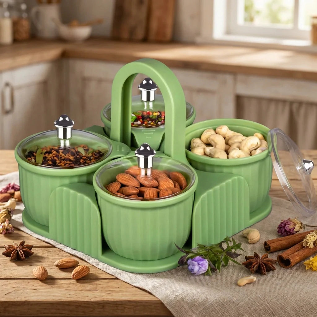Best multipurpose dryfruit jar set (4 pc set) - food storage containers | 2026 | fast shipping