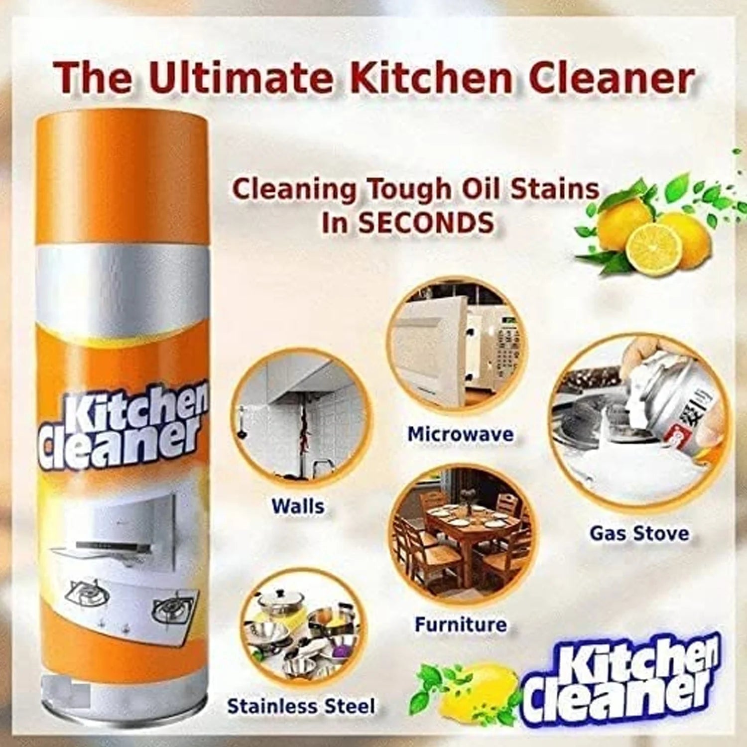 Best multipurpose foam cleaner spray - oven & grill cleaners | 2025 | fast shipping