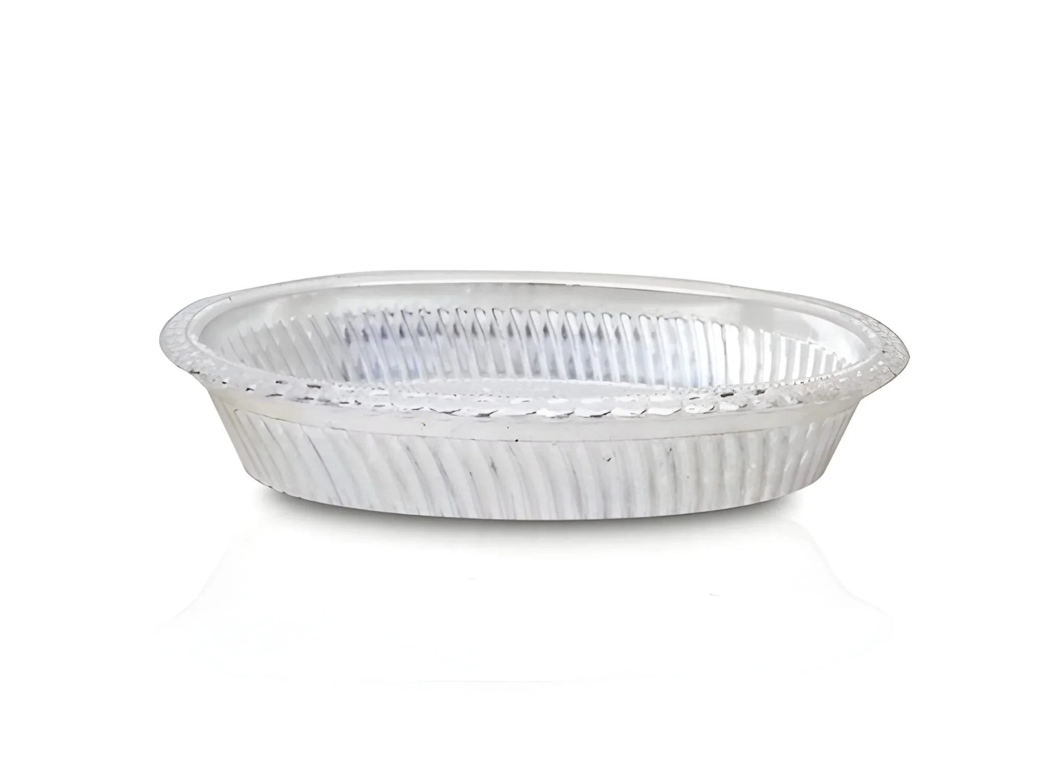 Multipurpose Royal Design Oval Silver Gift Tray - Home Improvement