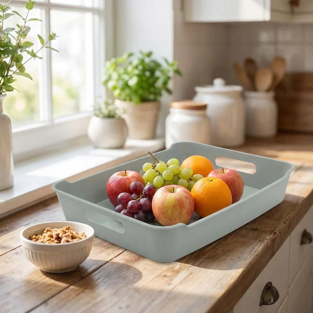 Best multipurpose scarlet tray 3pcs - household storage containers | 2026 | fast shipping