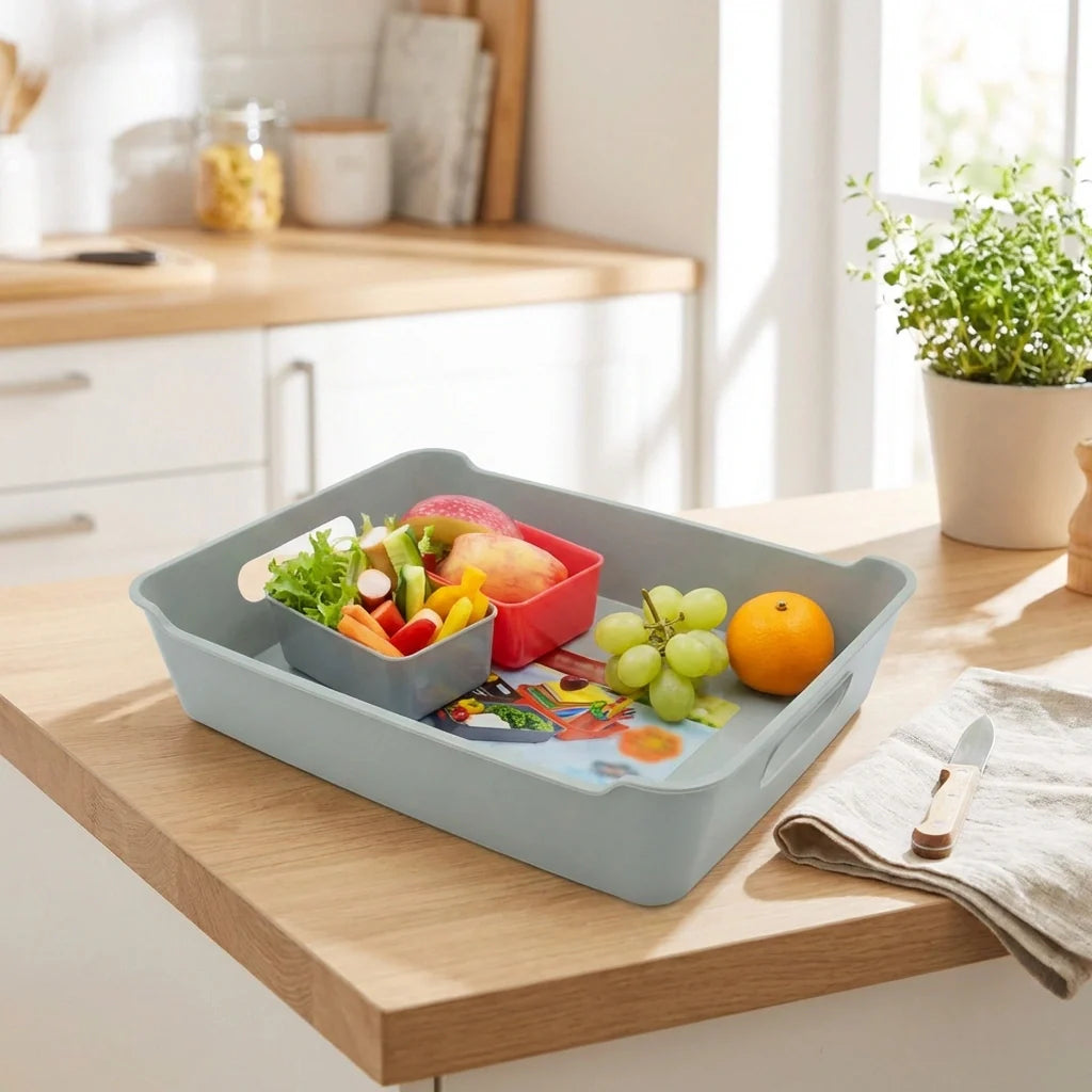 Best multipurpose scarlet tray 3pcs - household storage containers | 2026 | fast shipping