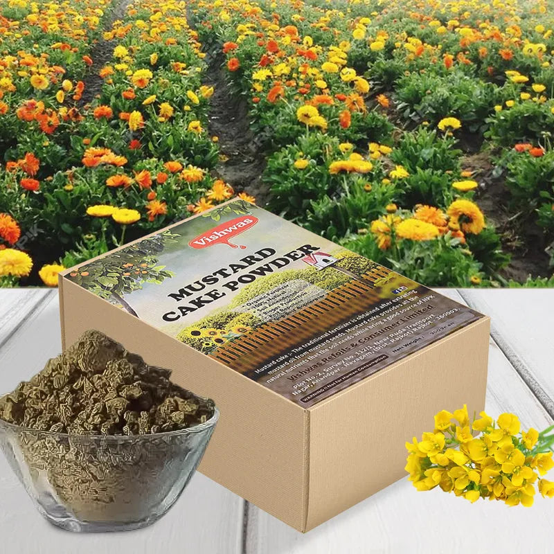 Best mustard cake fertilizer 900gm - fertilizers | 2025 | fast shipping